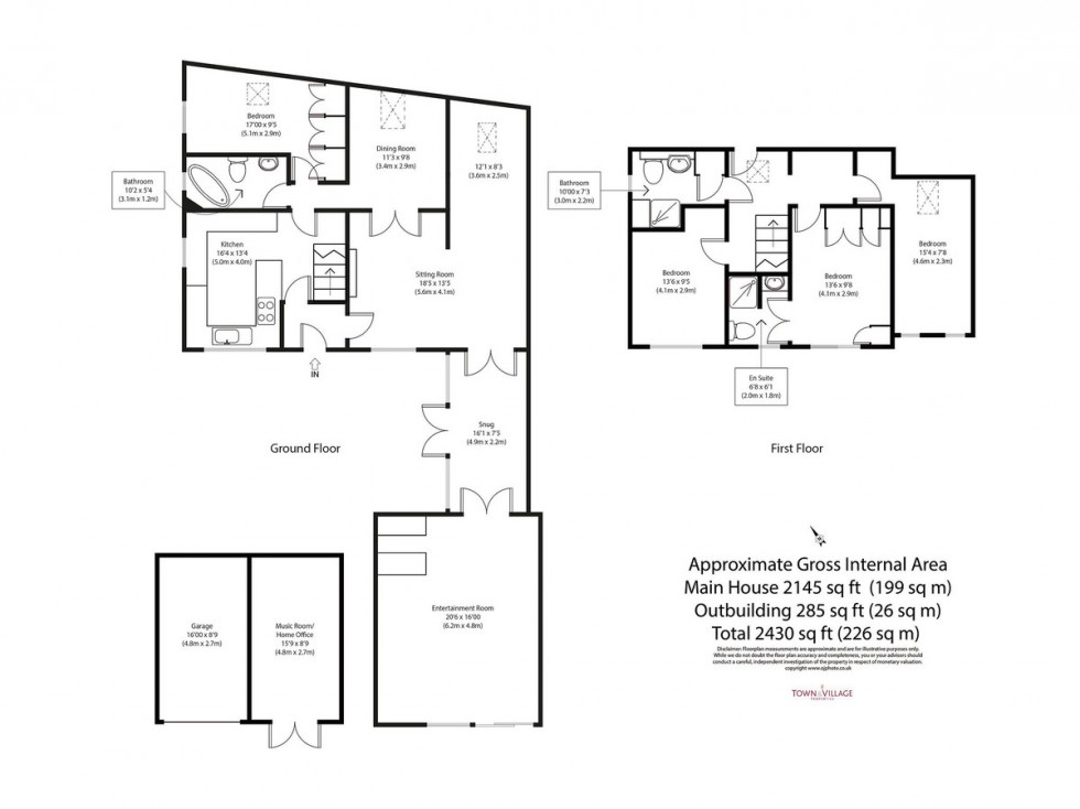 Floorplan for Needham Market, Suffolk