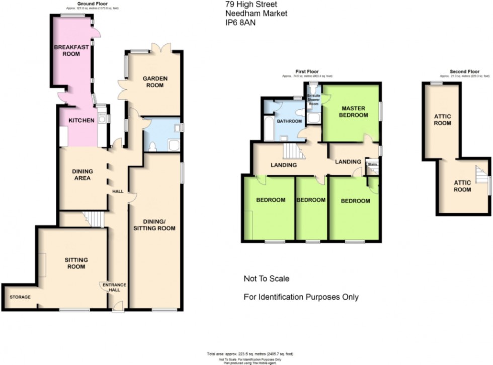 Floorplan for Needham Market, Suffolk