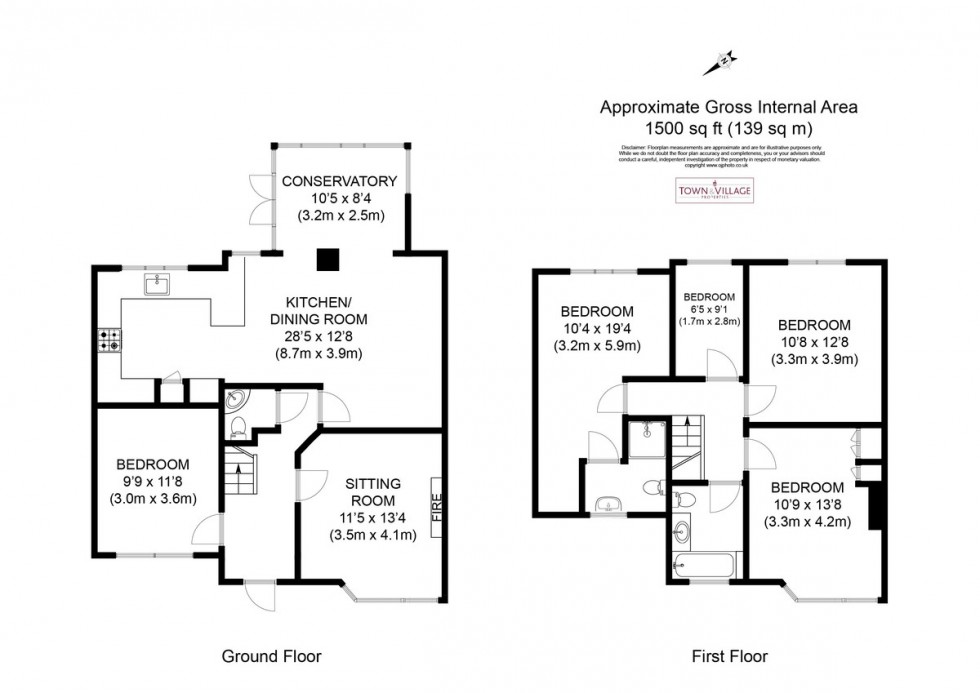 Floorplan for Ipswich, Suffolk