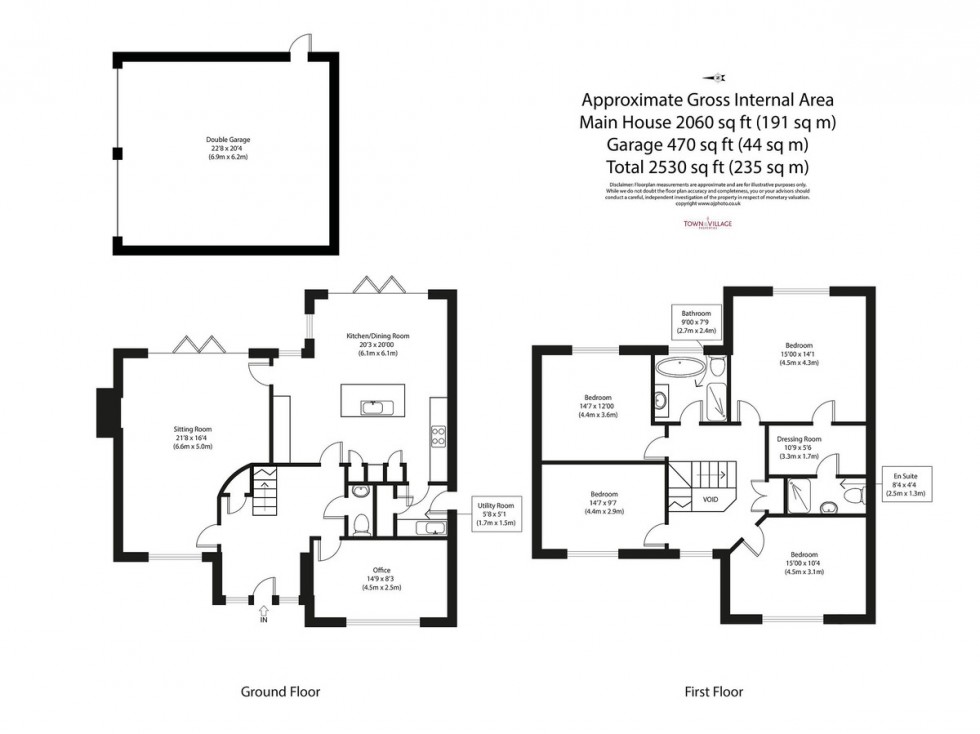 Floorplan for Little Stonham, Stowmarket, Suffolk