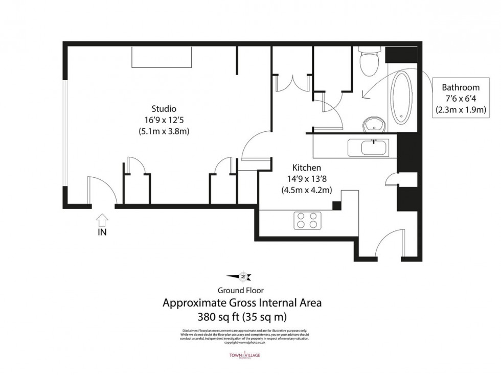 Floorplan for Sudbury, Suffolk