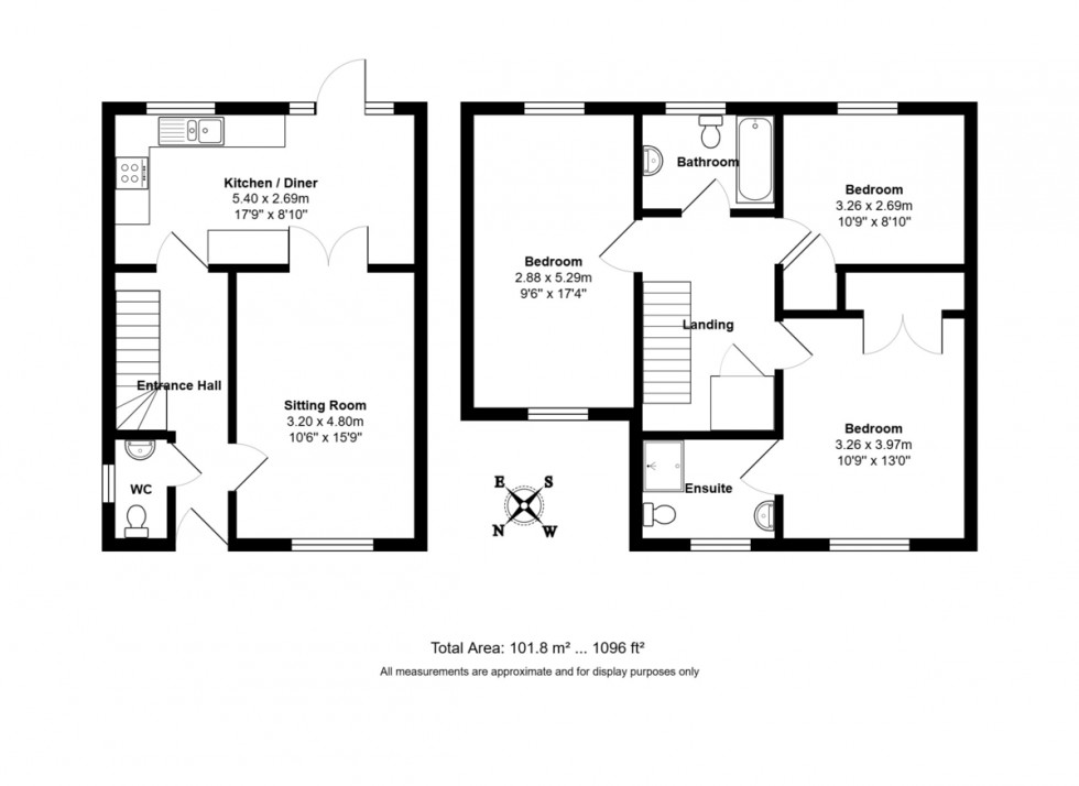 Floorplan for Needham Market, Suffolk