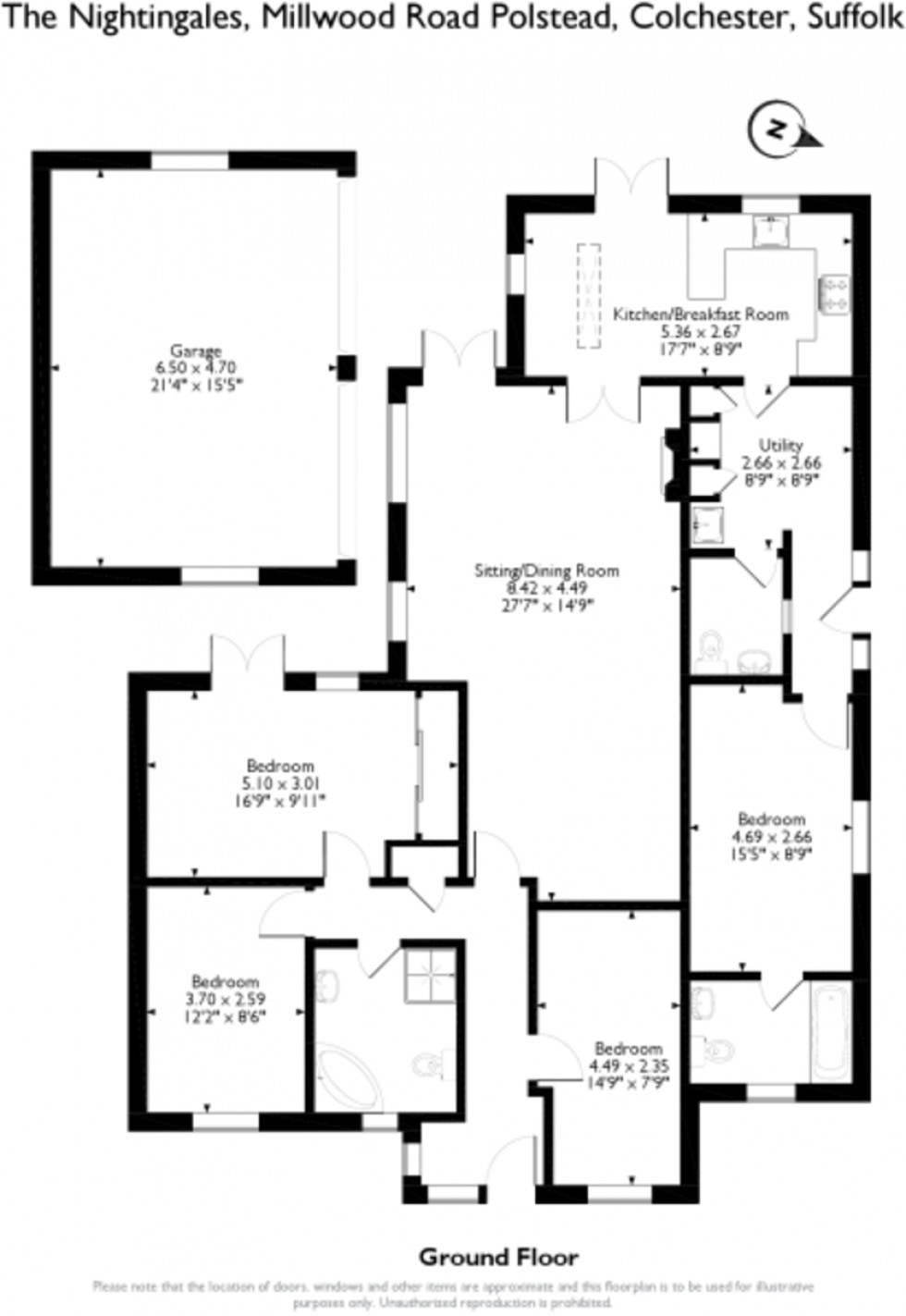 Floorplan for Polstead, Suffolk