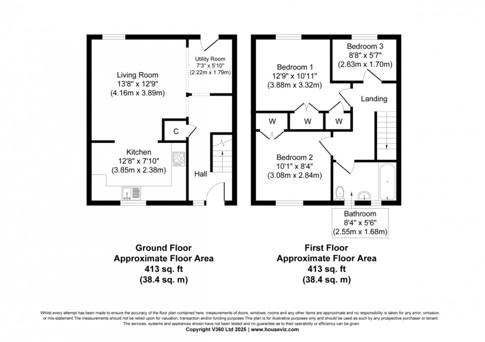 Floorplan for Bildeston, Ipswich, Suffolk